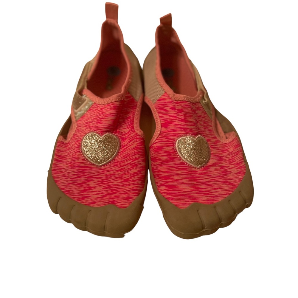 Newtz Pink and Gray Water shoes  Size USA 4/5